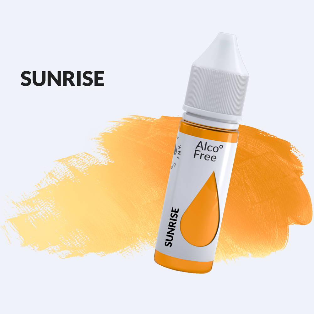 Sunrise тату-краска золотисто-оранжевая