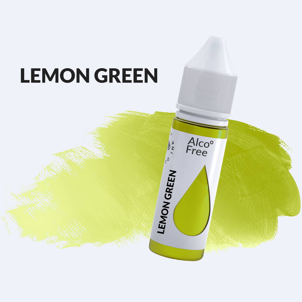 Lemon Green тату-краска лимонно-зелёная