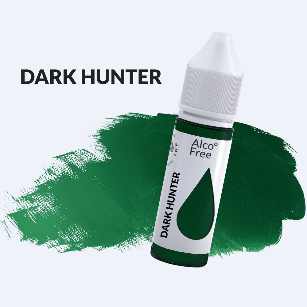 Dark Hunter тату-краска тёмно-зелёная