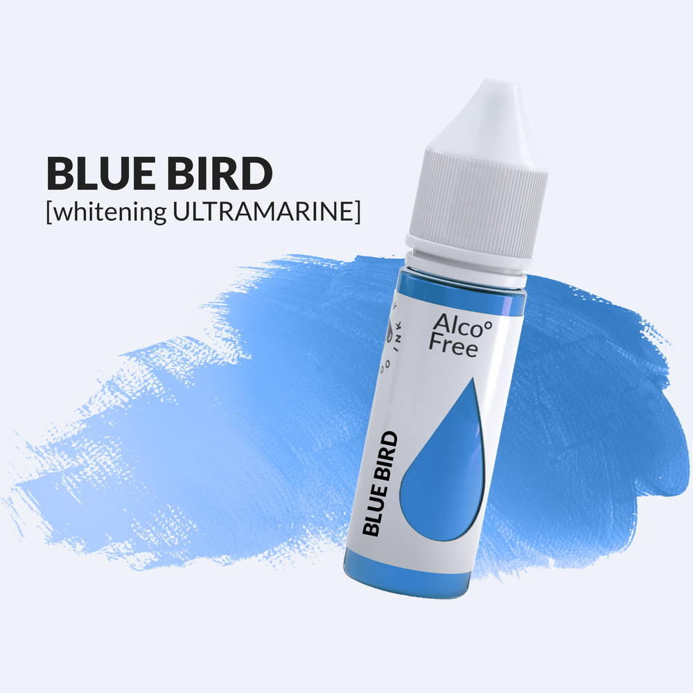 Blue Bird тату-краска светло-голубая